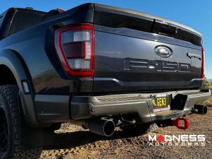 Jeep Gladiator JT Billet Recovery Hook - Enhanced Hitch Tow Hook - Aluminum - Black